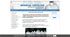 Desktop Screenshot of muanyagtartaly.net