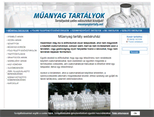 Tablet Screenshot of muanyagtartaly.net